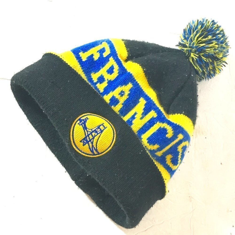 NBA Vintage Golden State Warriors Beanie Skullcap Hat